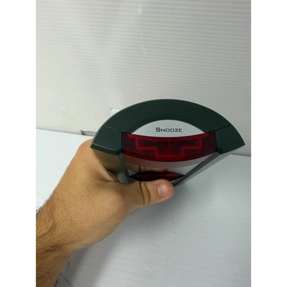 L.L Bean Weather Station Alarm Red Model : 0fhf4 Tested Working Complete